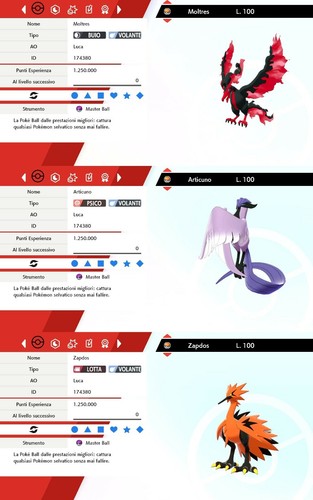 Moltres articuno zapdos galar - zapdos,