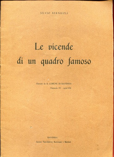 Ravenna vicende un quadro - -,