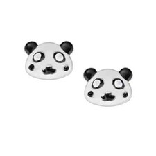 Orecchini bambina panda - orecchini,
