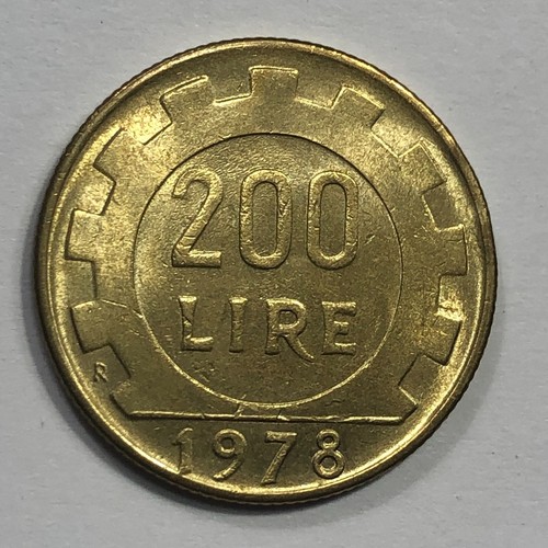 1978 italy uncirculated 200 - 1978,