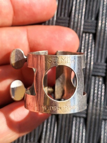 Rare silver selmer - silver, ligature