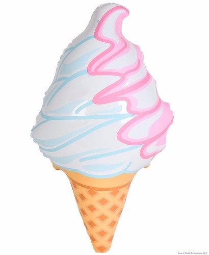 Cono gelato gonfiabile - cono,