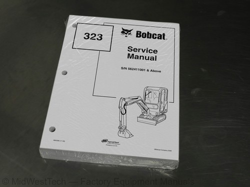 Bobcat 323 escavatore - bobcat,