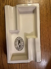 Posacenere doppio crema sigari