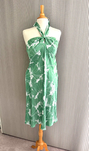Verde bianco floreale - verde/bianco,