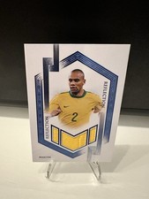 Maicon Game Worn Patch 2024 Futera Unico Numerato 03/09 Riflessione Brasile