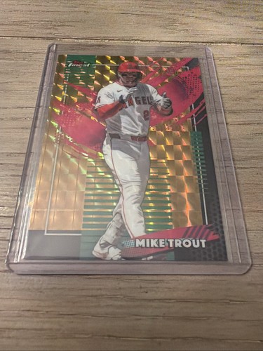 2026 topps finest mike trout - finest,