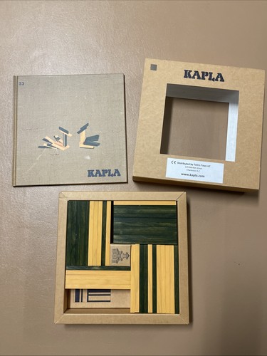 Kapla legno arancio verde - kapla, arancio-verde