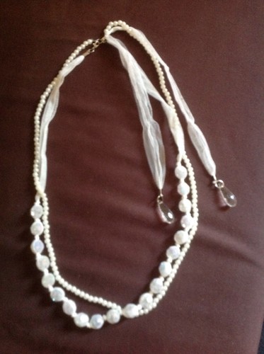 Collana bigiotteria perle - collana, e