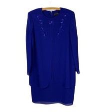 Abito tubino blu Vergine con