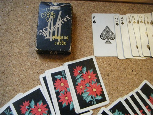 Vintage deck playing - vintage,