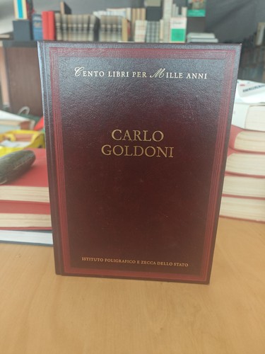 Carlo goldoni cento libri - goldoni,