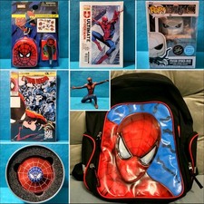 ⭐ Lotto Spider-Man - Funko Pop!, Fumetti, Zaino, Set Cancelleria, Action Figure