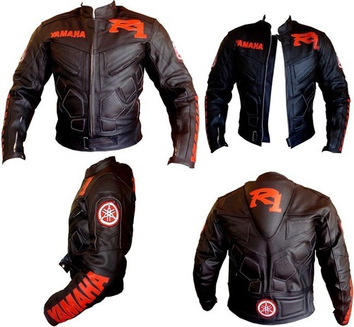 Yamaha giubbotto moto pelle - yamaha, in