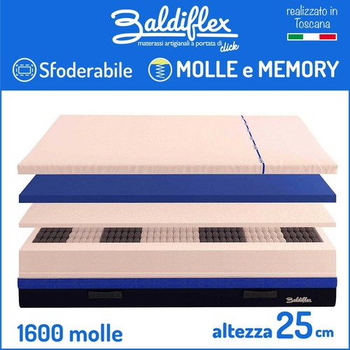 Baldiflex materasso 1600 molle - 1600,