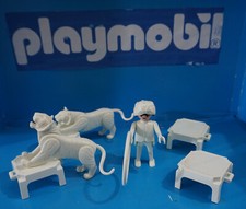 playmobil vintage circo domatore tigri anno 1978 serie color 3646 (rarissimo)