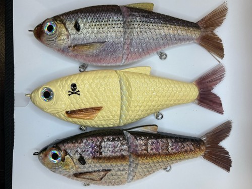 Tyg silencer shad glide bait - silencer,