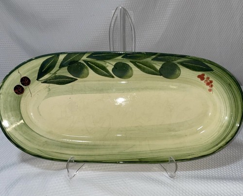 Piatto ovale ceramiche alfa - piatto,