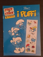 2007 Panini I PUFFI Peyo Creations Stick Stack ALBUM FIGURINE Nuovo Edicola