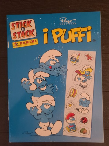 2007 panini puffi peyo - panini, i