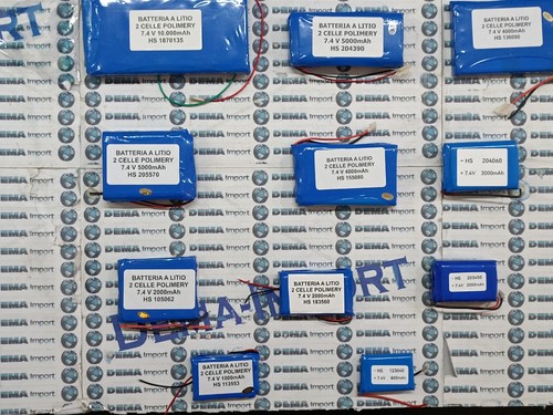 Batteria litio ricaricabile - a,