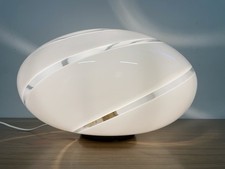 Lampada Murano Tavolo Anni 70 Vetro Vintage Plafoniera Spirale Epoca Glass