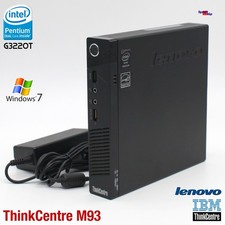 LENOVO THINKCENTRE M93 10A5 MINI PC COMPUTER 500GB 4GB DUAL CORE WINDOWS 7 IBM
