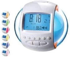 RADIOSVEGLIA DIGITALE CON RADIO FM CON LUCE AMBIENTE DPM