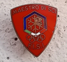 MAESTRO DI SCI FISI spilla