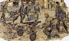 KIT ACTION FIGURE MILITARI DRAGON 7,5 CM LEICHTGESCH 40 W/CREW SCALA 1:35