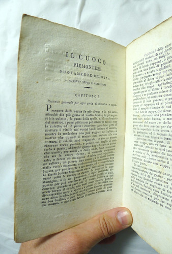Antico libro cucina ricette - antico, di