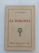 922 professor Guido massetani la romanità 1938