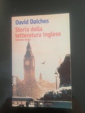 STORIA DELLA LETTERATURA INGLESE VOLUME 3 - DAVID DAICHES - GARZANTI