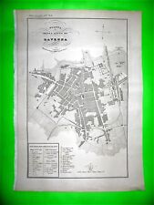 CC913-RAVENNA-PIANTA DELLA CITTA' 1841