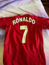 Maglia Cristiano Ronaldo Manchester United 2002 da collezione taglia L