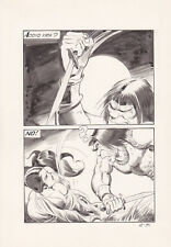 Leone FROLLO tavola originale di YRA  12-91