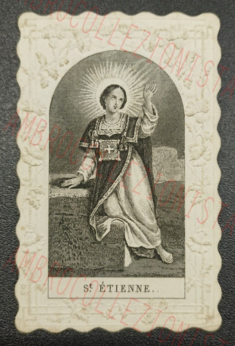 Santino antico con pizzo st - antico,