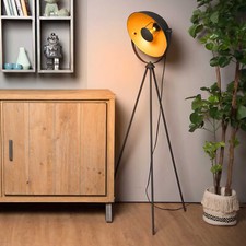 Lucide Piantana in acciaio verniciato con diffusore orientabile dal design moder