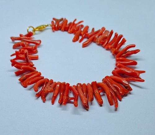 Bracciale perle corallo - di,