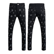 Jeans uomo viola moda moda