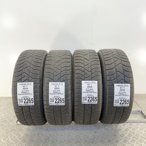 Gomme usate 195 r15 91t - 195, 65