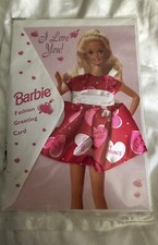 Biglietto barbie amo - barbie,