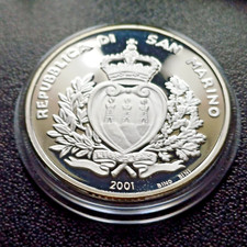 Moneta 2001 San Marino 10 000