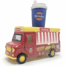 Modellino camion cibo bevande