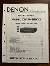 Denon Modello DAP-2500