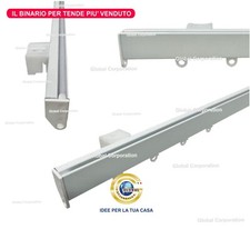 Bastoni e Binari per Tende in alluminio a Soffitto e Parete bastone Scorritenda