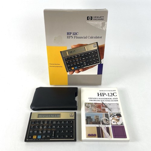 Hewlett packard hp12c rpn - packard,
