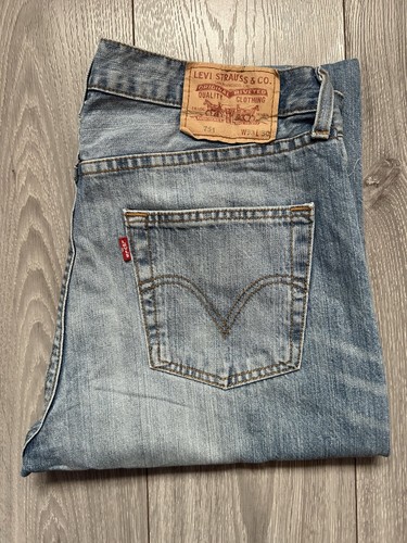 Jeans levis 751 gamba dritta - gamba,
