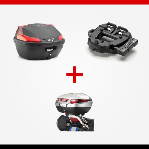 Kit givi b37n bauletto - b37n, 37l