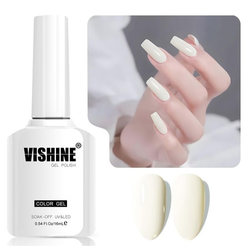 Vishine ivory white - white, gel